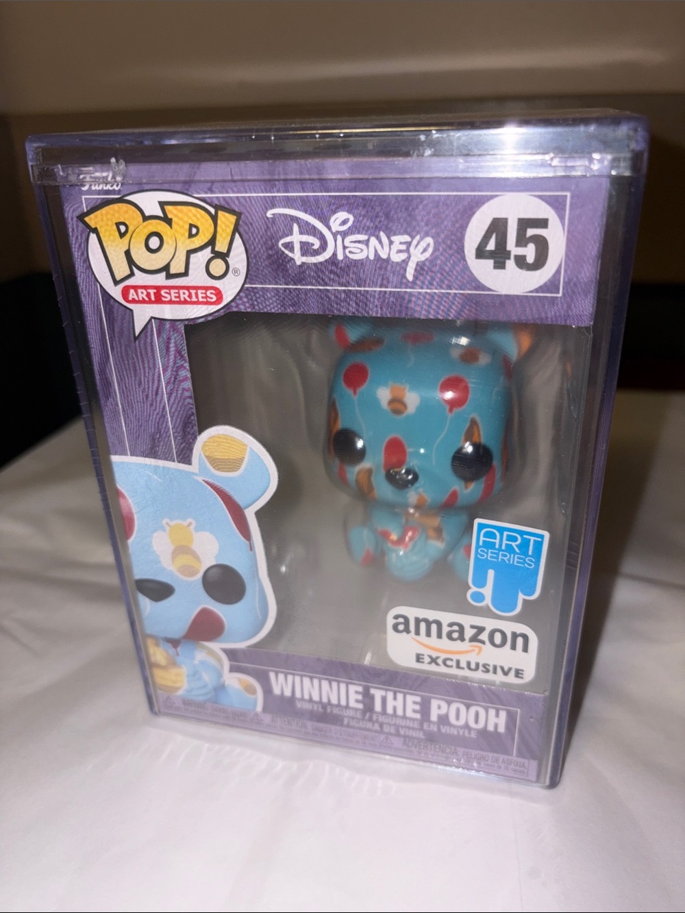 Funko Pop! Art Series Winnie the Pooh - Blue with Red & Gold Accents